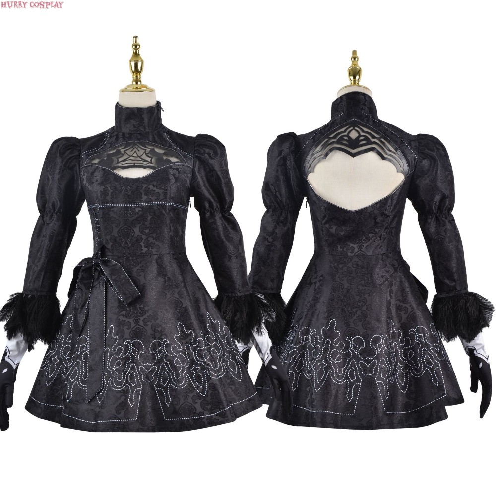 Game Cosplay,Nier: Automata,NieR Automata Yuhar 2b sister Cosplay Costume